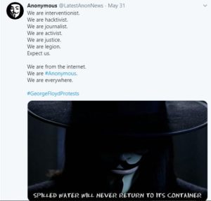 Hacktivist Group Anonymous hacked the Minneapolis PD Website Down 